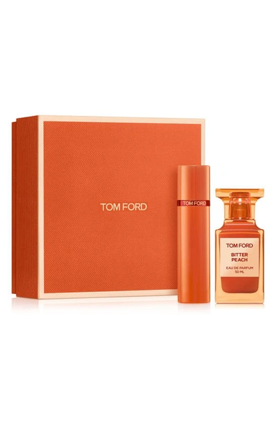 Tom Ford Private Blend Bitter Peach Eau De Parfum & Atomizer Set Usd $443 Value