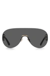 Jimmy Choo Marvin/s Ir 0807 Shield Sunglasses In Grey