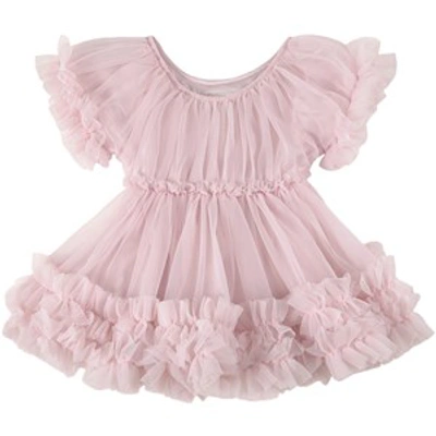 Dolly By Le Petit Tom Kids' Tulle Dress Lavender In Purple