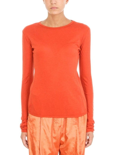 Damir Doma Soft Slim-fit Sweatshirt In Orange