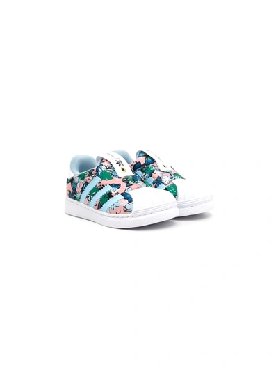 Adidas Originals Babies' Superstar 360 Slip-on Trainers In 白色