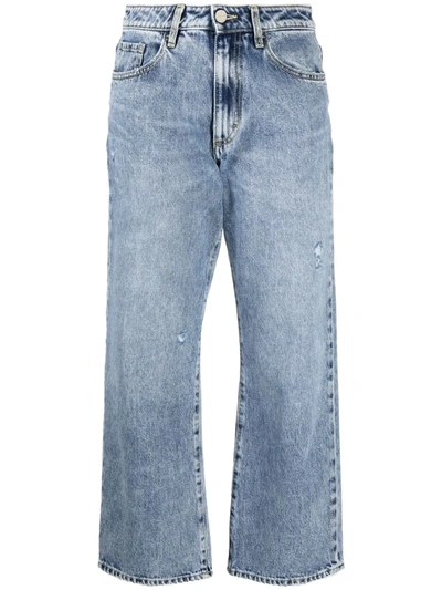 Icon Denim Naomi Slim-fit Jeans In Azure