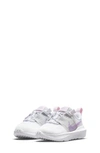 Nike Kids' Crater Impact Sneaker In White/ Lilac/ Grey Fog/ Pink