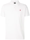 Aspesi Patch Detail Polo Shirt In White