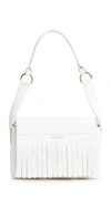 Vavvoune Claret Leather Bag In White