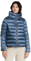 Save The Duck Elsie Waterproof Puffer Coat In Steel Blue
