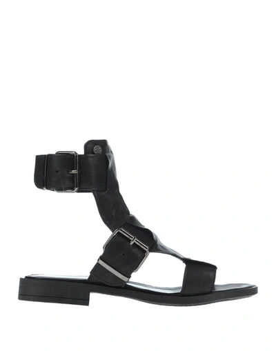 Oxs Sandals In Black