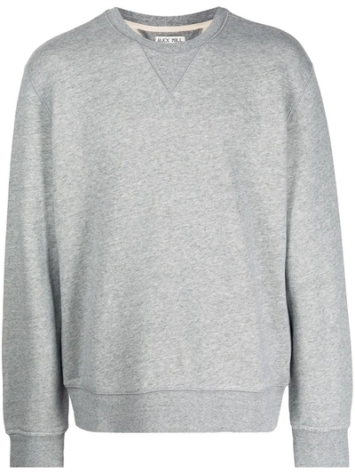 Alex Mill Garment-dyed Cotton-jersey Sweatshirt In Heather Grey