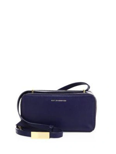 Want Les Essentiels De La Vie Demiranda Leather Shoulder Bag In True Blue