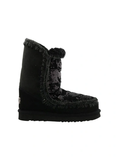 Mou Eskimo Boots Limited Edition In Black