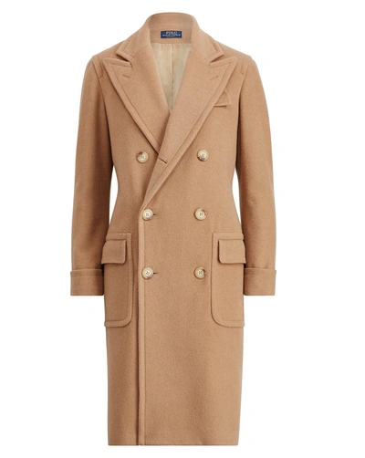 Ralph lauren polo coat cheap camel hair