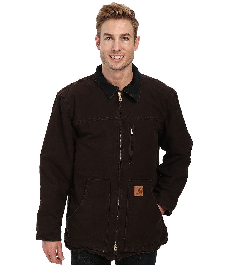 Carhartt - Sandstone Ridge Coat (dark Brown) Men's Jacket | ModeSens