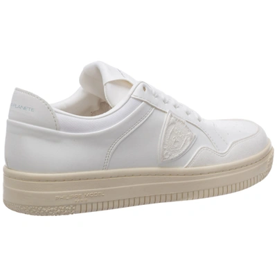 Philippe Model Women's Shoes Trainers Sneakers   Lyon Ble In Bianco