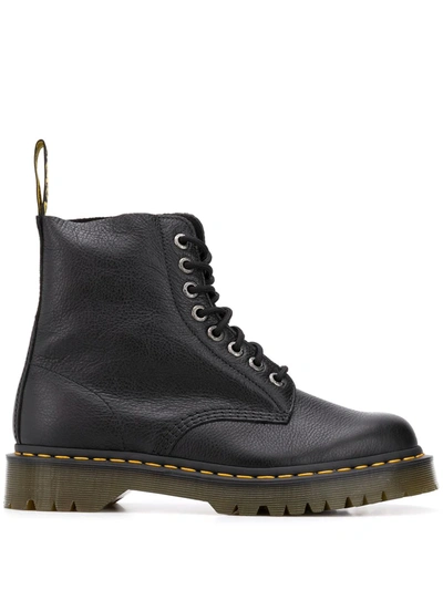Dr. Martens' Ankle Lace-up Boots In Black