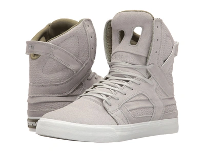 Supra - Skytop Ii (light Grey/olive/white) Men's Skate Shoes | ModeSens