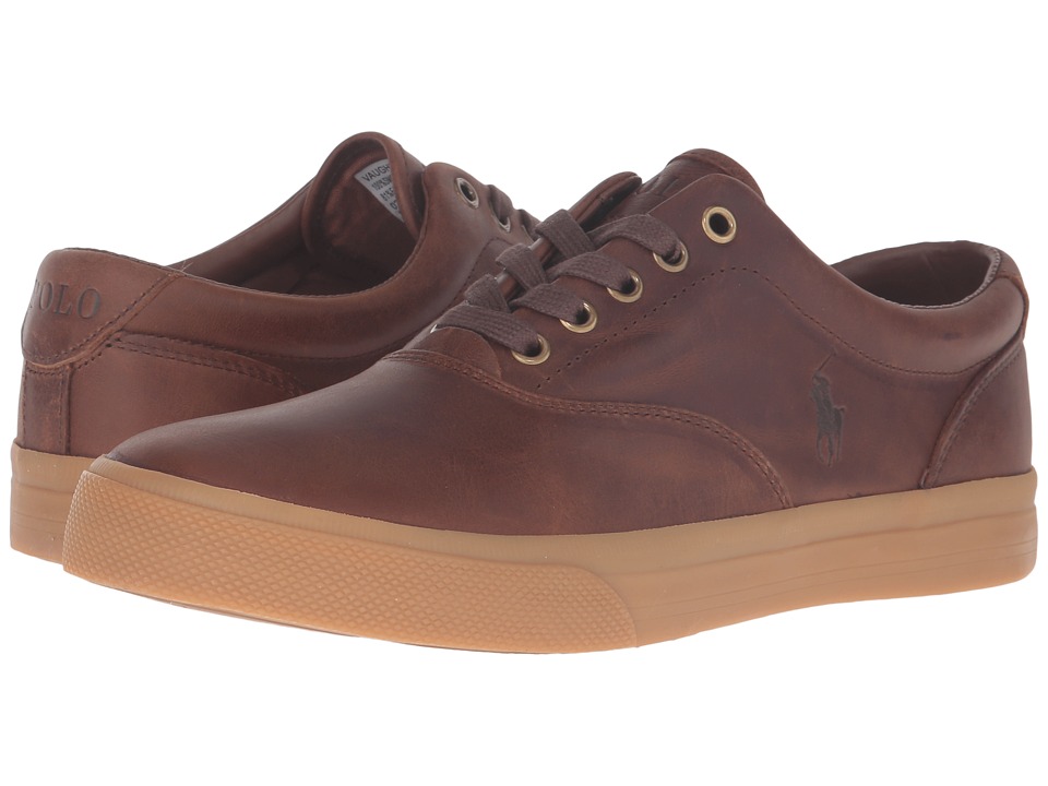 polo vaughn leather sneakers