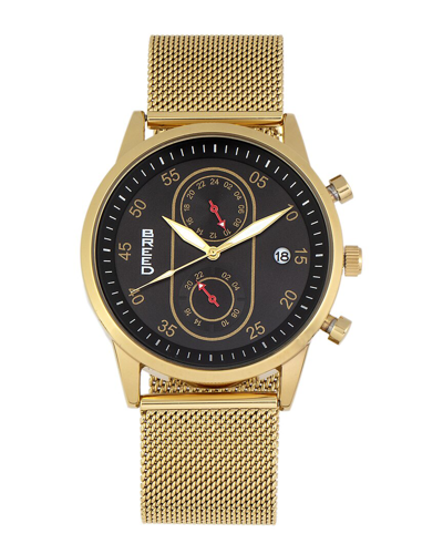 Breed Andreas Black Dial Mens Watch Brd8702 In Black / Gold