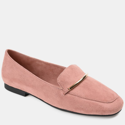 Journee Collection Tru Comfort Foam Wrenn Flat In Rose