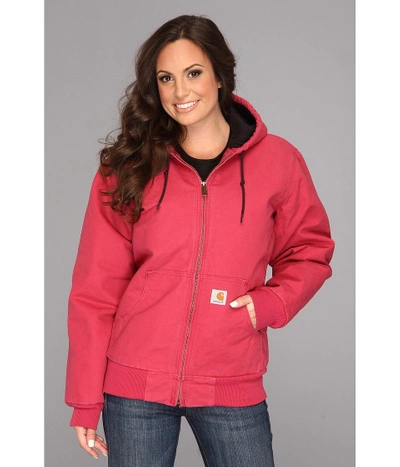 Carhartt - Sandstone Active Jacket (crab Apple) Women's Coat | ModeSens