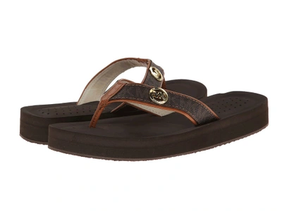 Michael Michael Kors - Gage Flip Flop (brown) Women's Sandals | ModeSens