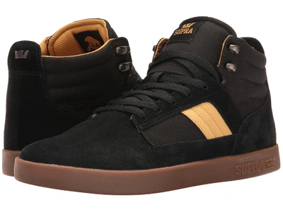 Supra - Bandit (black/amber Gold/gum) Men's Skate Shoes | ModeSens