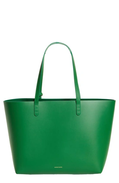 Mansur Gavriel Large Calf Leather Tote Bag In Leaf