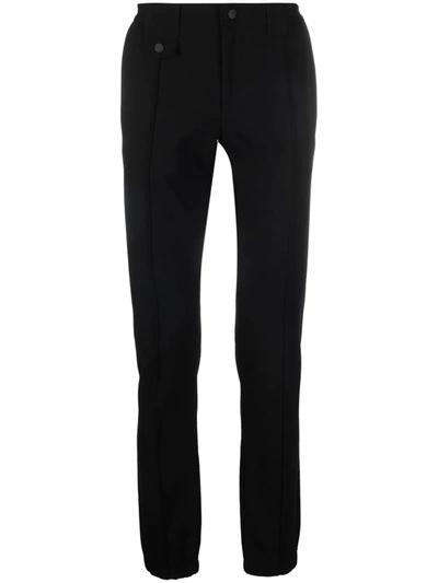 Canali Pressed-crease Trousers In Blau