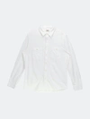 Faherty Seasons Regular Fit Long Sleeve Cotton Knit Button Down Shirt In White