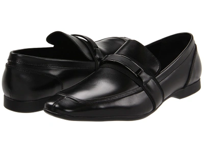 Calvin Klein - Shane (black) Men's Slip-on Dress Shoes | ModeSens