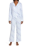 Rails Clara Stripe Pajamas In Cloud Mist Tie Dye