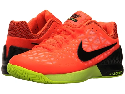 Nike - Zoom Cage 2 (hyper Orange/black/lava Glow/volt) Women's Tennis Shoes  | ModeSens