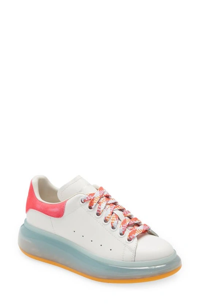 Alexander Mcqueen Bubble Sole Platform Sneaker In White