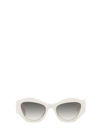 Prada 0pr 07ys Universal Fit Gradient Sunglasses In Grey Gradient