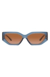 Tory Burch Women's Sunglasses, Ty9070u 55 In Amber Gradient
