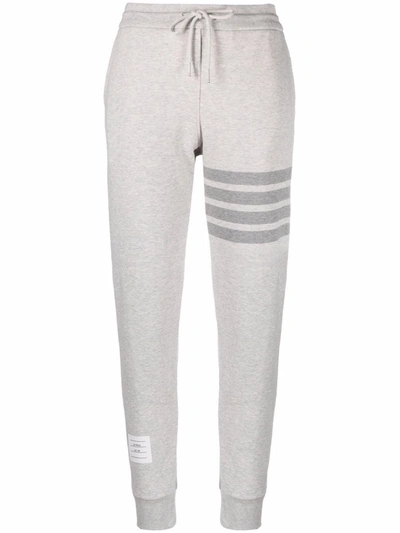 Thom Browne 4-bar Stripe 经典运动裤 In Grey