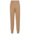 Max Mara Womens Camello Unito Delta Tapered Wool- And Cashmere-blend Jogging Bottoms Xs In Cammello