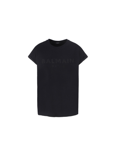 Balmain T-shirt In Black