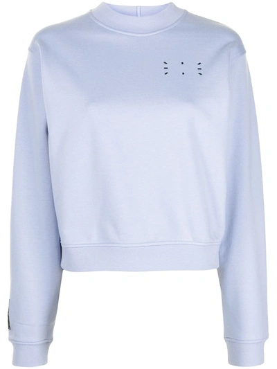 Mcq By Alexander Mcqueen Sweatshirt Ic-0 By Mcq Crewneck Sweatshirt In Cotton With Logo In Lilac