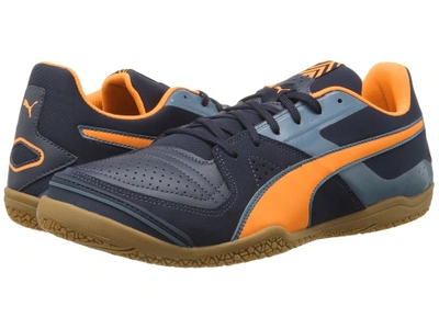 Puma - Invicto Sala (total Eclipse/lava Blast/tapestry Blue) Men's Soccer  Shoes | ModeSens