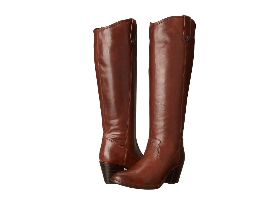 Frye - Jackie Button Extended (cognac Extended Smooth Vintage Leather ...