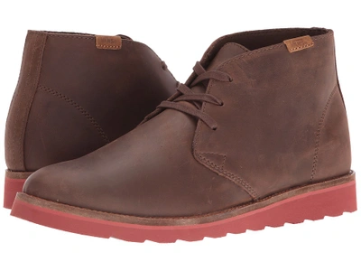 Vans - Desert Chukka ((leather) Brown/burnt Henna) Men's Shoes | ModeSens