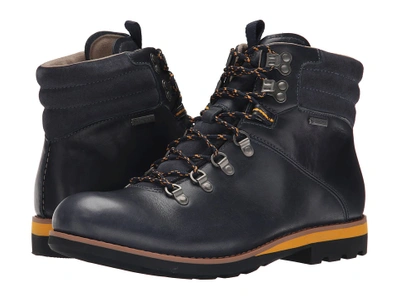 Clarks - Padley Alp Gtx(r) (dark Blue Leather) Men's Hiking Boots | ModeSens