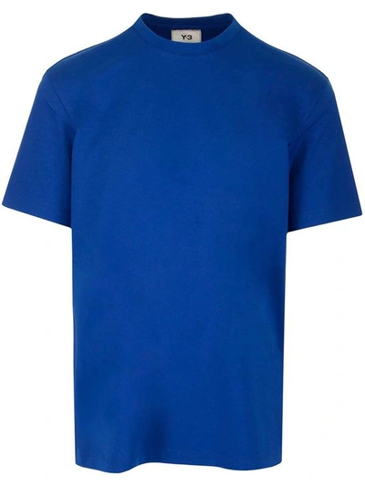 Adidas Y-3 Yohji Yamamoto Men's Blue Other Materials T-shirt