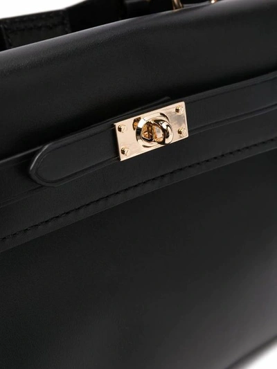 Michael Kors Womens Black Leather Handbag