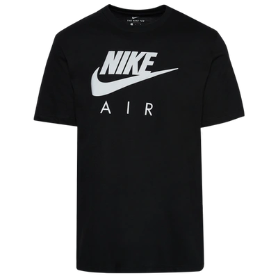 Nike Mens  Air Reflective T-shirt In Black/silver