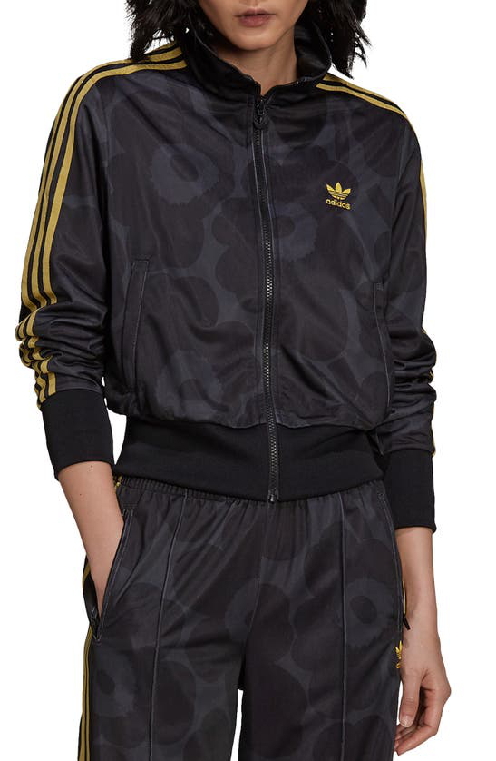 Adidas Originals Adidas Women's Originals X Marimekko Firebird Track Jacket  In Black/ Carbon | ModeSens