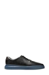 Cole Haan Men's Grandpro Rally Laser Cut Sneakers Men's Shoes In Black/magnet/dark Denim