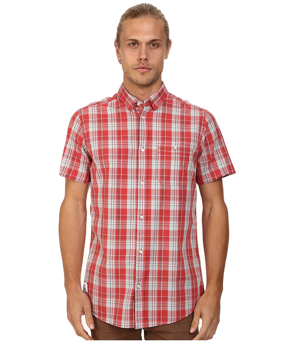 Wesc - Eirak Short Sleeve Woven Shirt (baked Apple) Men's Short Sleeve ...