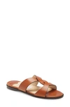 Jimmy Choo Atia Flat Sandal In Brown