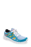 Nike Free Run 2 Sneakers In Cyber Teal/multi